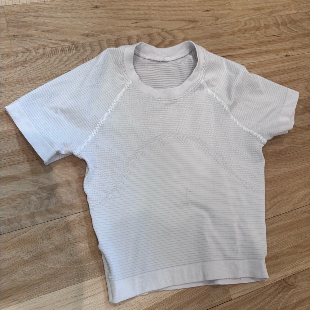 lululemon athletica White Crop Top